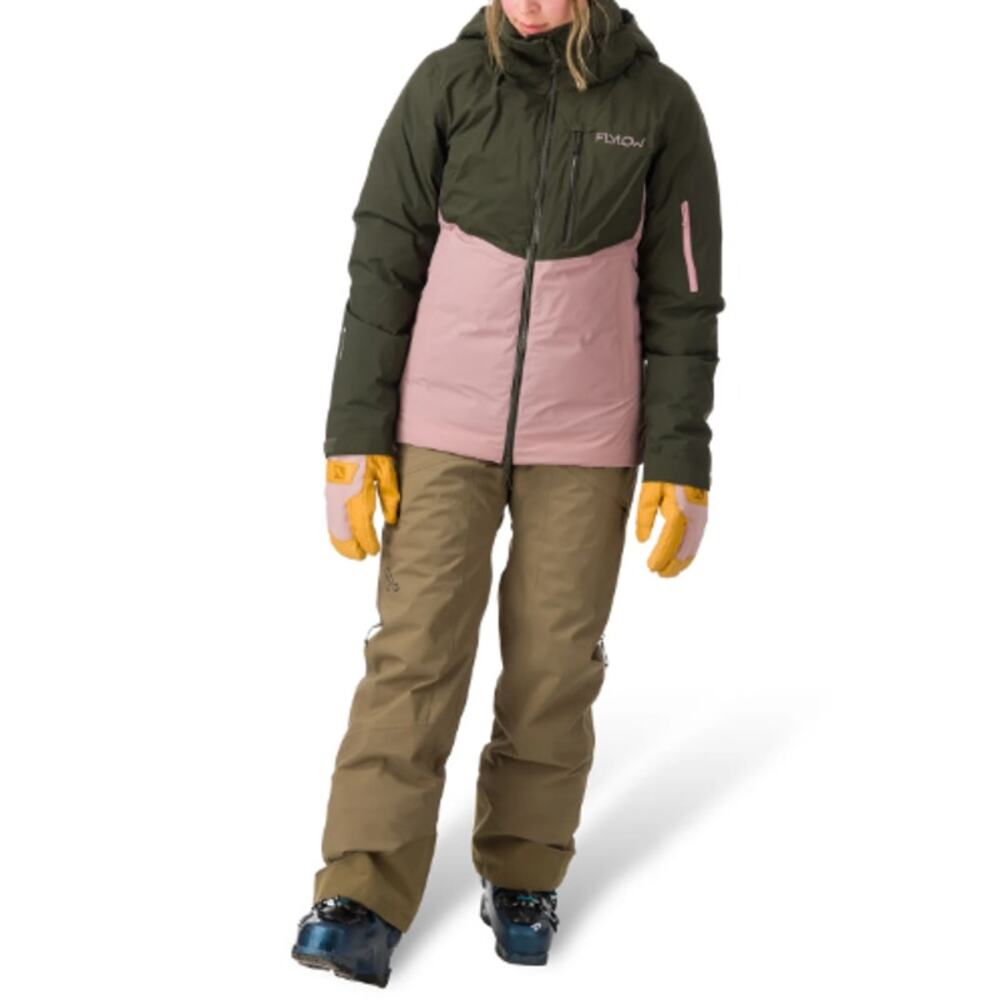 Flylow Women's Evergreen Dusty Iris Ski Charlie Coat Size S